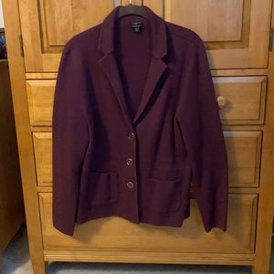 Talbots blazer-sweater - worn once
